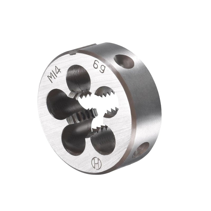 TOP-VIGOR M14 x 2mm Metric Tap and Die Set, Right Hand Machine Thread Tap with Round Threading Die for Making or Repairing Threads on Iron, Copper, Steel and Other Metal Materials - Image 4